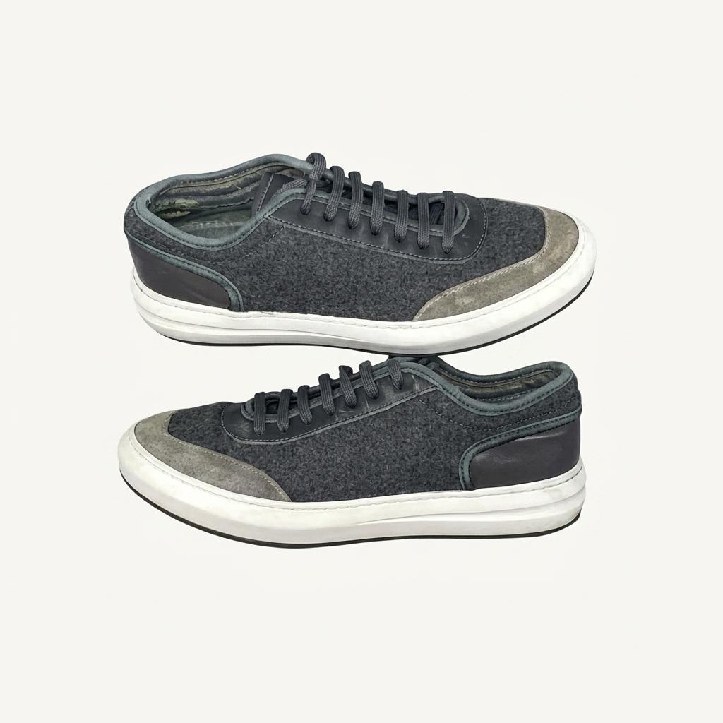 Salvatore Ferragamo Suede Sneakers 7.5(265) 1