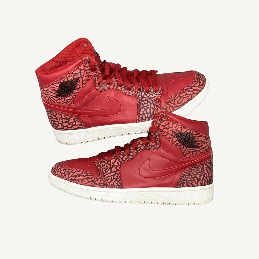 Jordan 1 Retro Red Elephant Print 270mm(gr-2219) 1