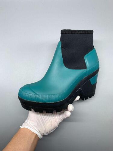 Hunter Rainboots Ankle Boots Teal Blue UK5(240) 11