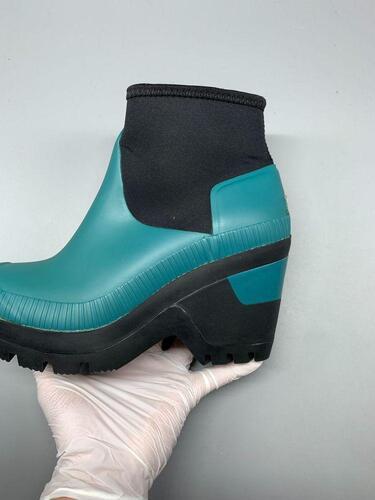 Hunter Rainboots Ankle Boots Teal Blue UK5(240) 5