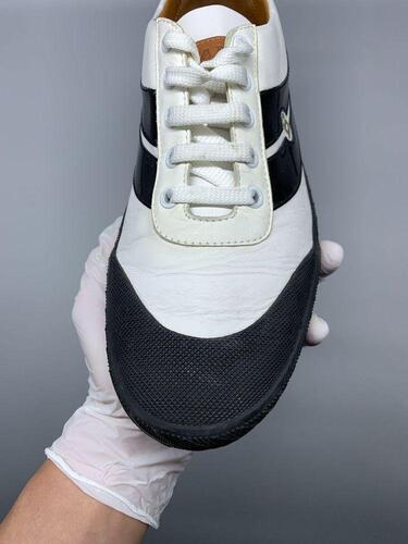 BALLY Leather Sneakers 7.5(265) 9