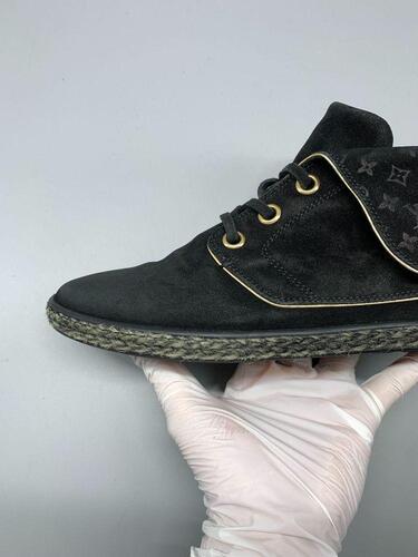 Louis Vuitton Monogram Suede Cape Sneakers 37(230) 4