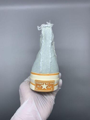 컨버스 척테일러 데님워시드 라이트 블루 230mm 6