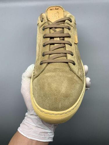 Brioni Beige Suede Sneakers us10(280)(gr-2235) 9