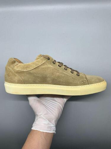Brioni Beige Suede Sneakers us10(280)(gr-2235) 7