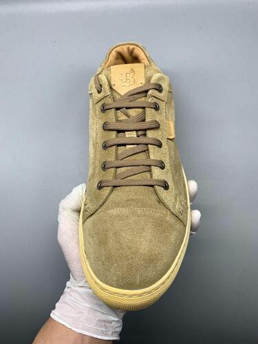 Brioni Beige Suede Sneakers us10(280)(gr-2235) 10