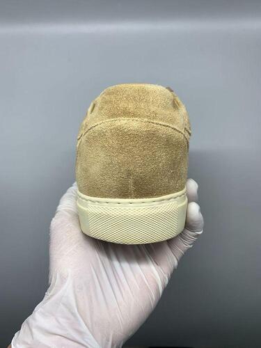 Brioni Beige Suede Sneakers us10(280)(gr-2235) 6