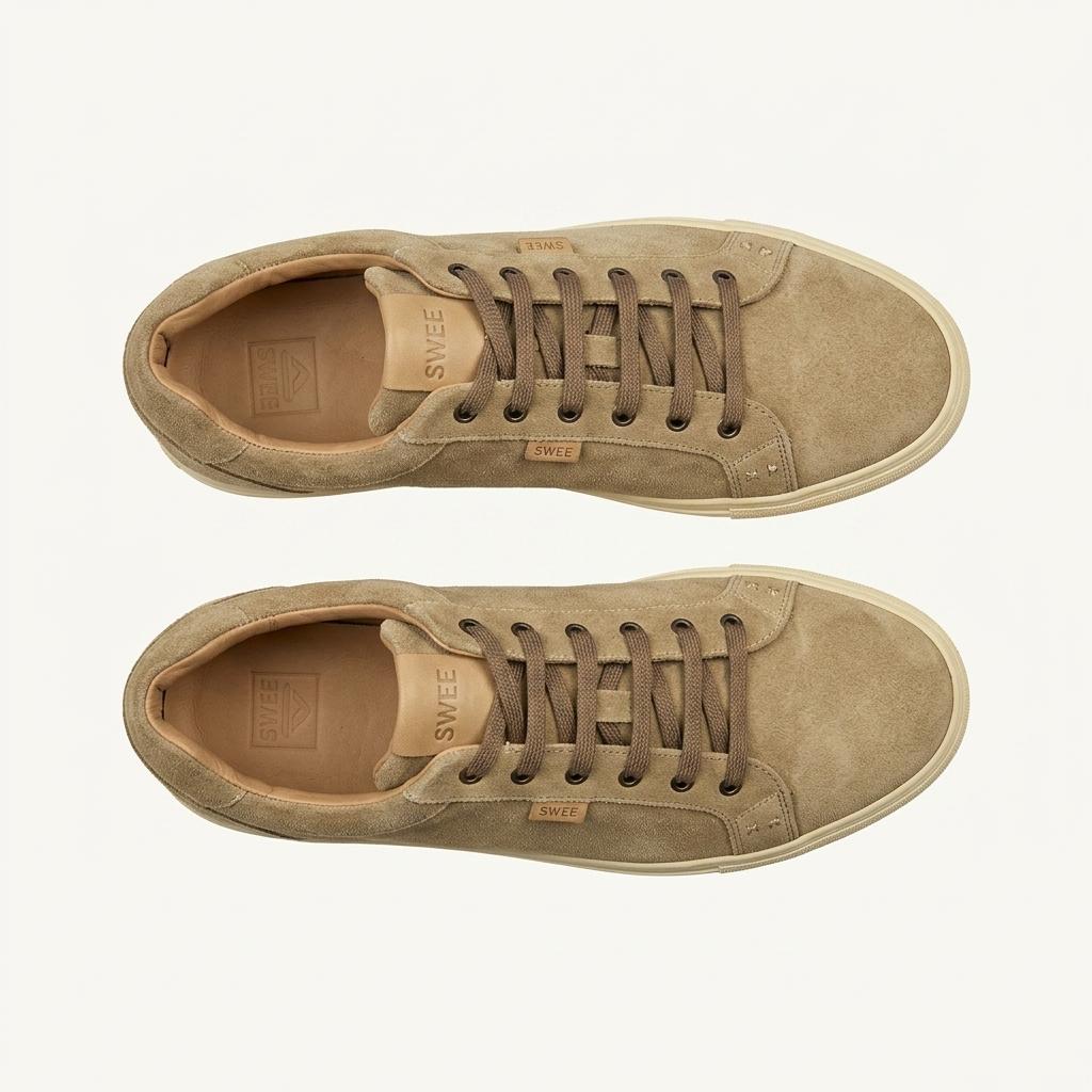 Brioni Beige Suede Sneakers us10(280)(gr-2235) 1