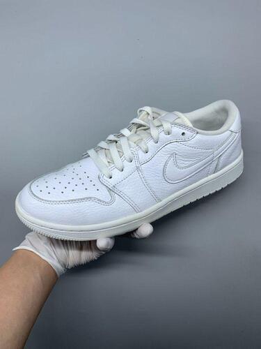 Jordan 1 Low Golf Triple White 265mm 10