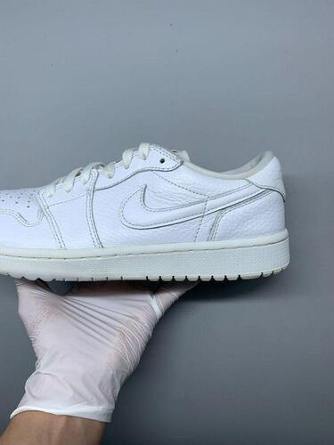 Jordan 1 Low Golf Triple White 265mm 5