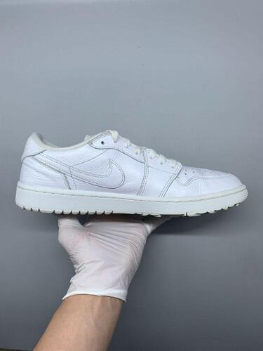 Jordan 1 Low Golf Triple White 265mm 7