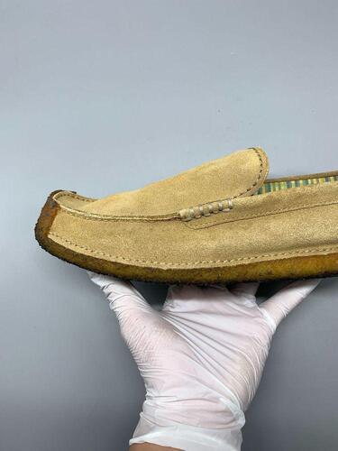 CLARKS WALLABEE SLIP ON UK6.5(255)(gr-1395) 4