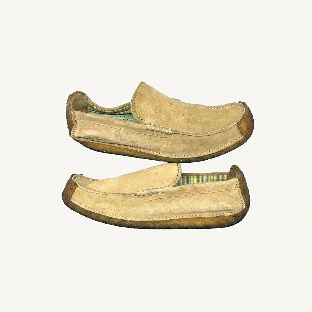 CLARKS WALLABEE SLIP ON UK6.5(255)(gr-1395) 1