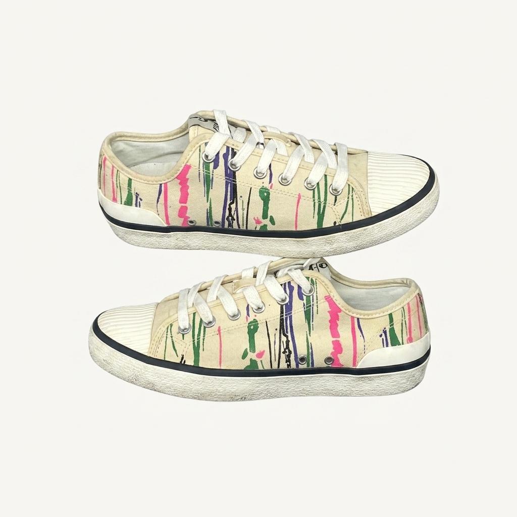 ISABEL MARANT PAINTING SNEAKERS 230mm 1