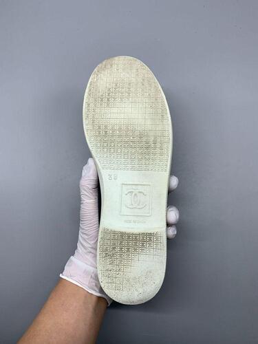 Chanel Sport Canvas CC Logo Sneakers 38(250) 11