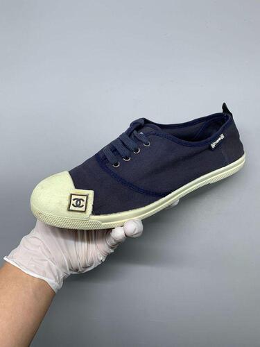 Chanel Sport Canvas CC Logo Sneakers 38(250) 10