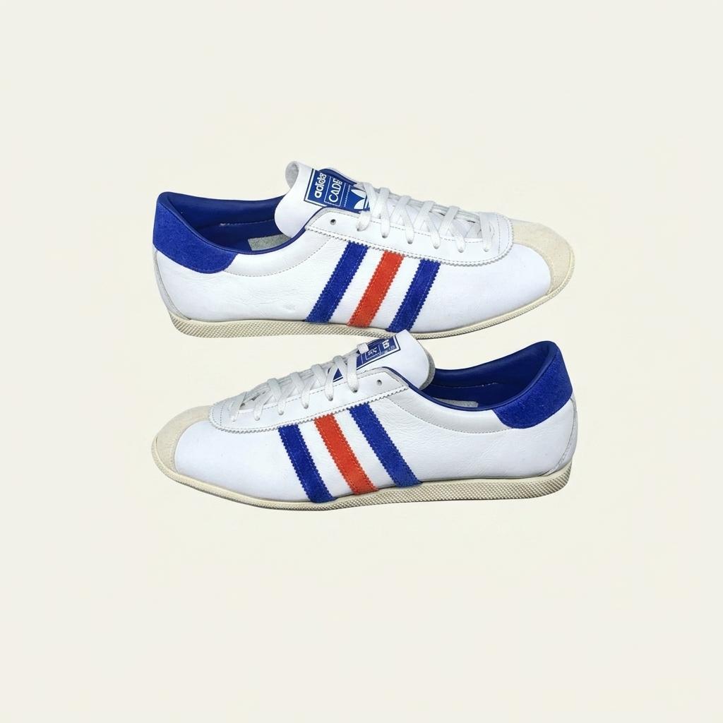 ADIDAS Cadet White Blue 270mm(gr-2217) 1