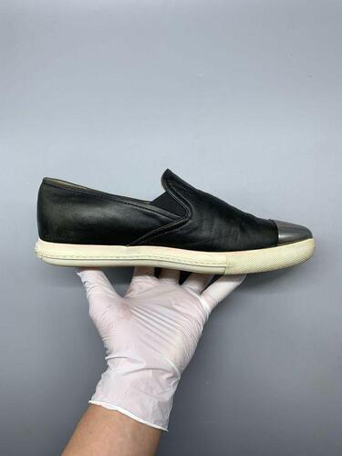 Miu Miu Black Leather Slip On 36(230)(GR-1163) 7