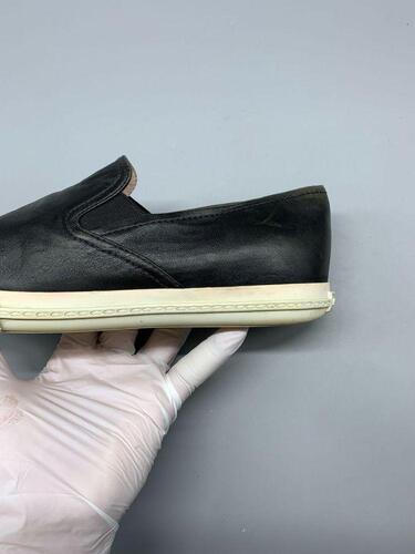 Miu Miu Black Leather Slip On 36(230)(GR-1163) 5