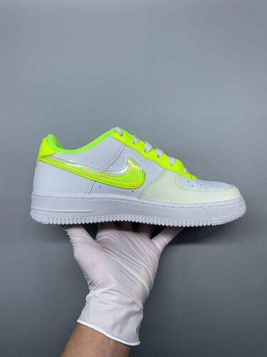 Nike Air Force 1 LV8 White Volt 240mm(GR-1217) 7