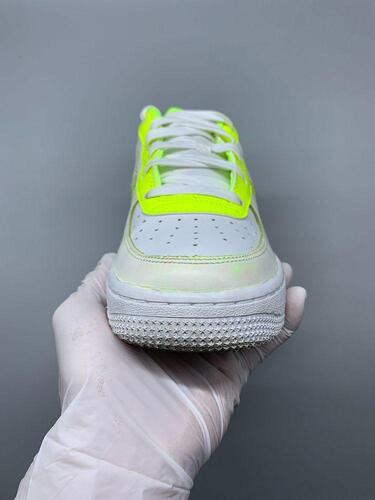 Nike Air Force 1 LV8 White Volt 240mm(GR-1217) 8