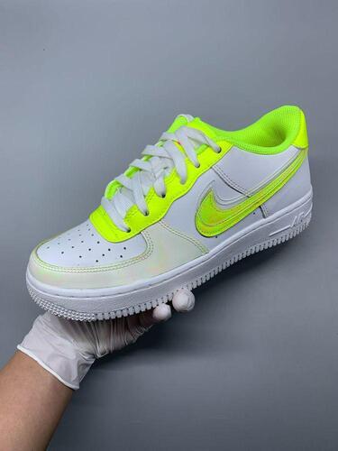 Nike Air Force 1 LV8 White Volt 240mm(GR-1217) 10