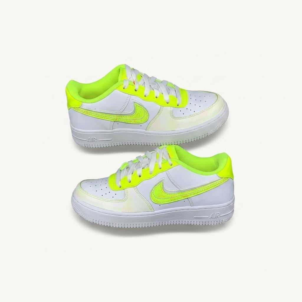 Nike Air Force 1 LV8 White Volt 240mm(GR-1217) 1