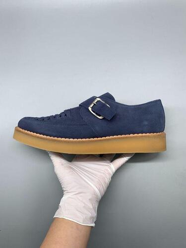 Diesel Suede Men's Creeper Oxford 41(260)(GR-975) 3