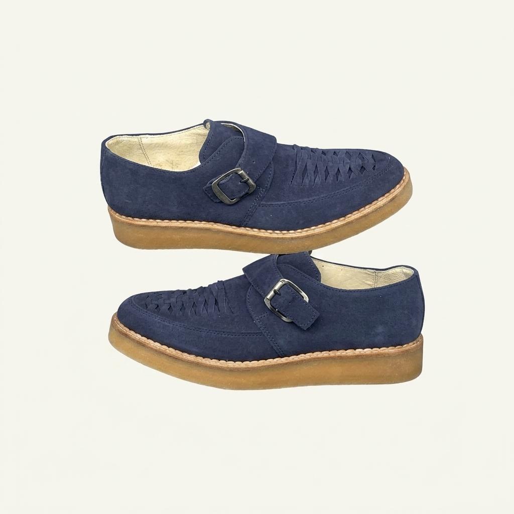 Diesel Suede Men's Creeper Oxford 41(260)(GR-975) 1