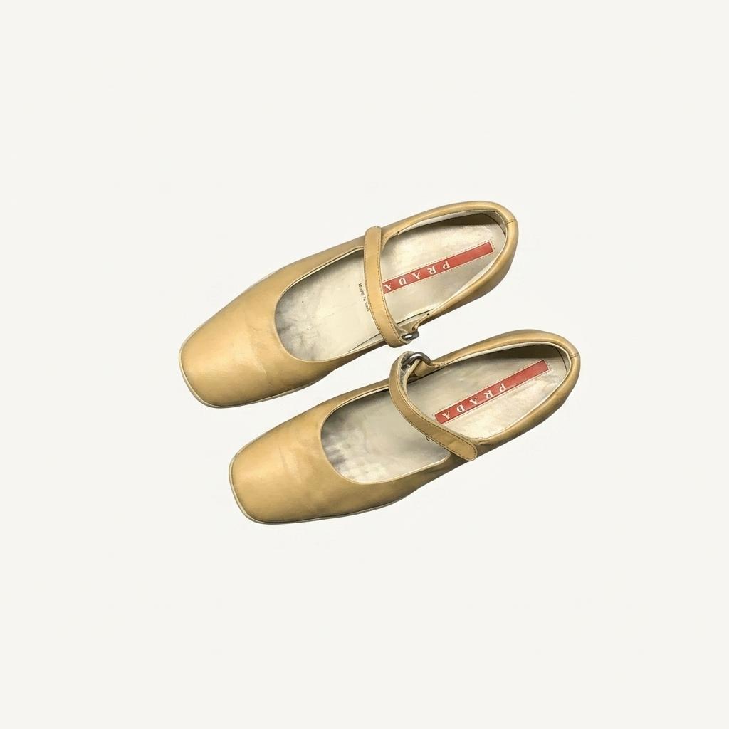 Prada Linea Rosa Mary Jane 35.5(230)(Gr-2333) 1