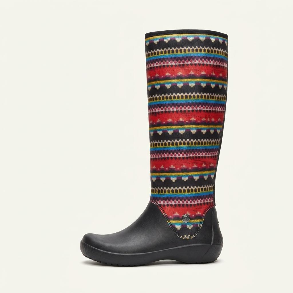 Crocs ethnic boots w6(230) 1