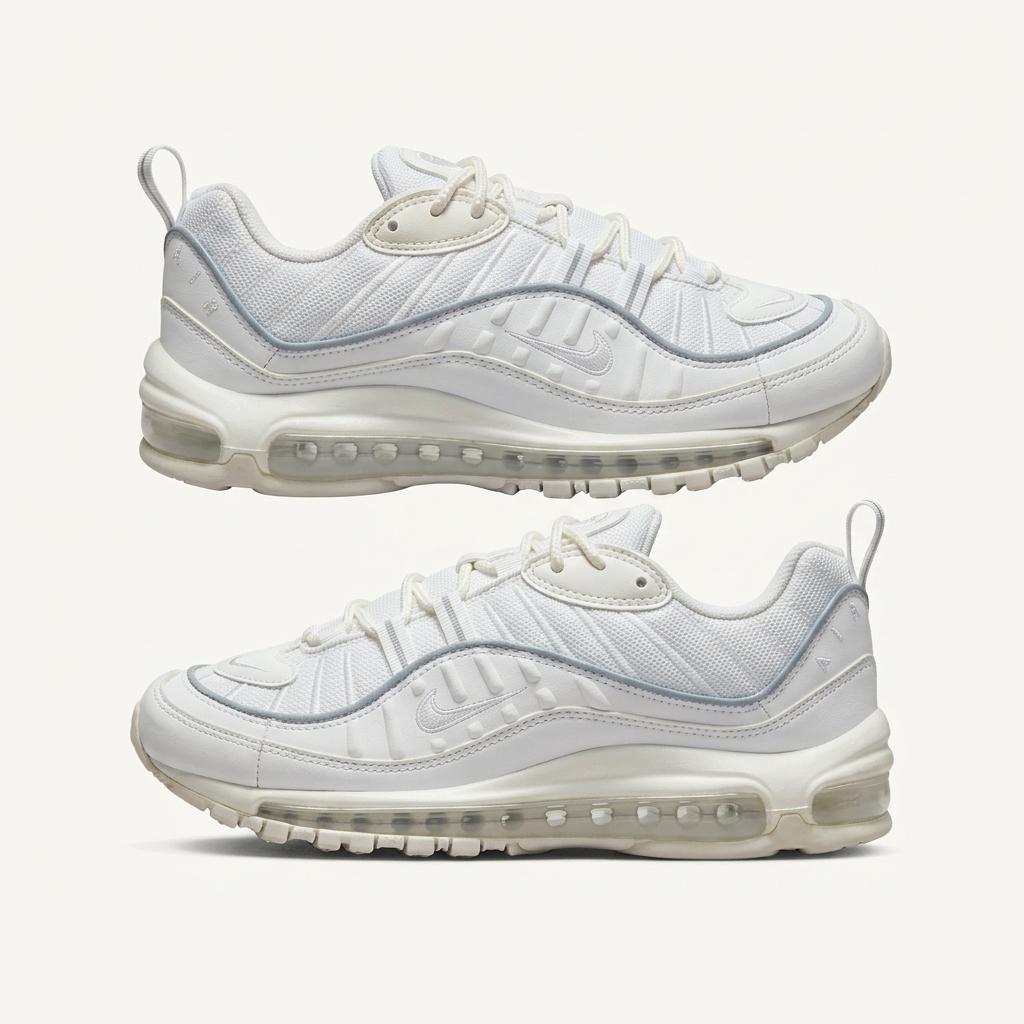 Nike Air Max 98 Triple White 235mm 1