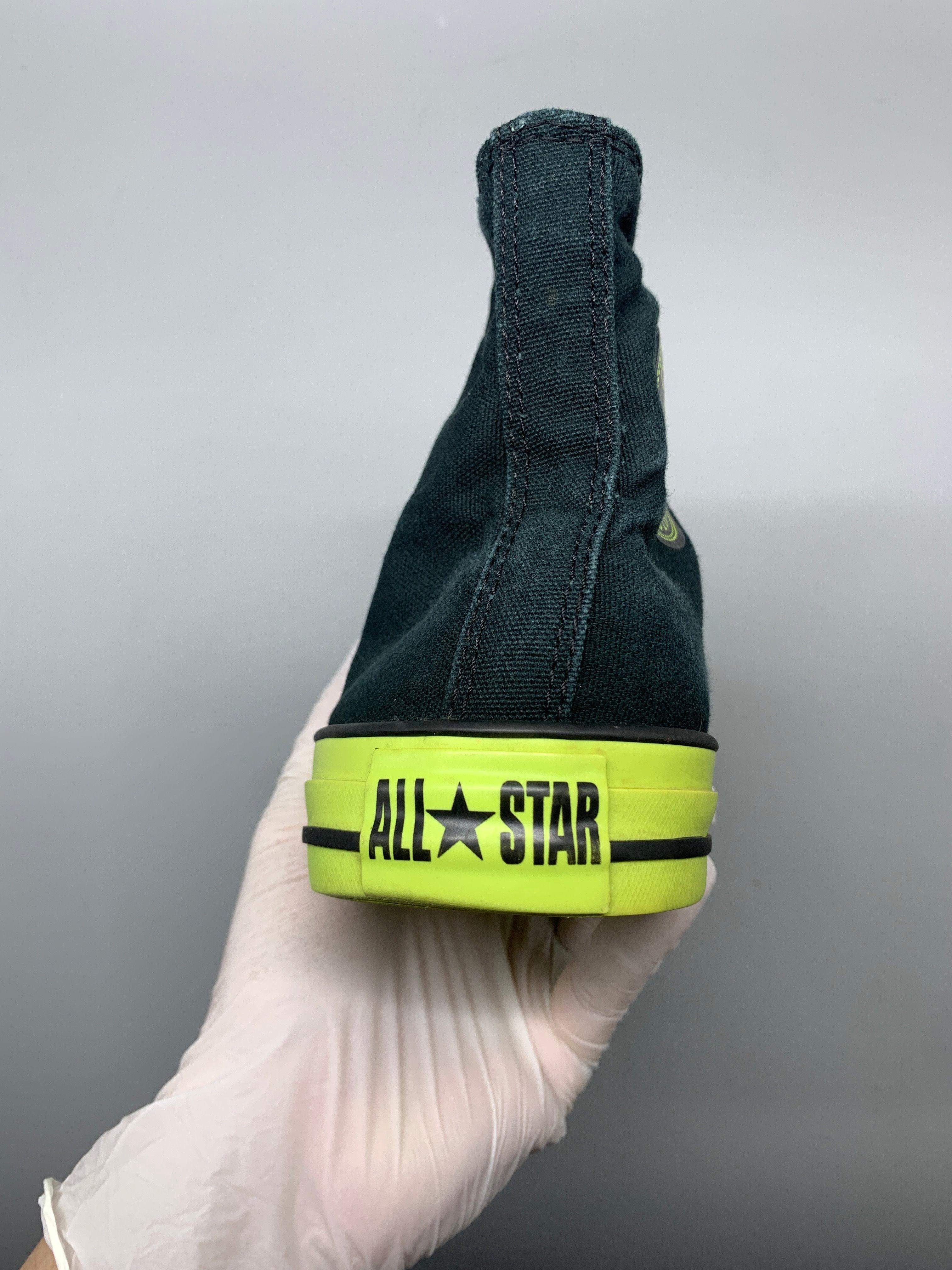 컨버스 하이 블랙 네온 260mm 6