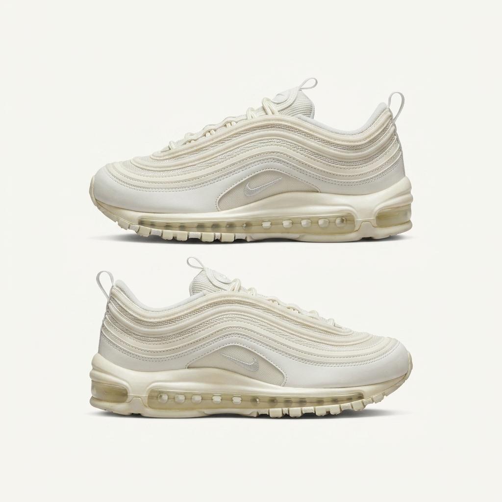 Nike Air Max 97 White Pure Platinum 230mm 1