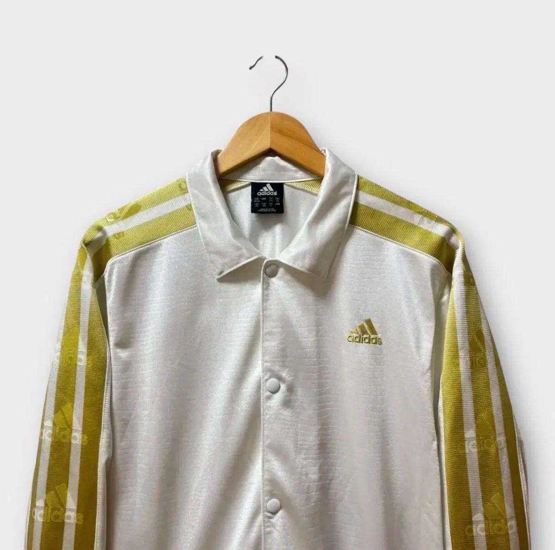 아디다스 골드화이트 희귀져지 자켓 L 3