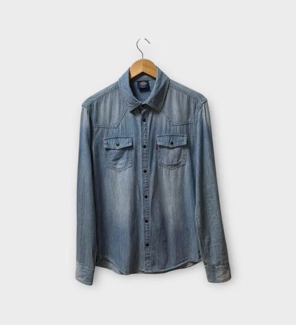 디키즈 Dickies 연청 데님셔츠 L 2