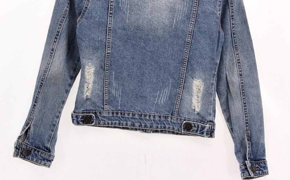 AMERICAN EAGLE 데미지 청자켓 / 여 10