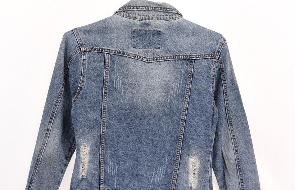 AMERICAN EAGLE 데미지 청자켓 / 여 9