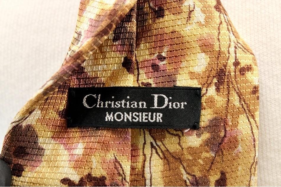 CHRISTIAN DIOR 디올 실크100% 넥타이 6