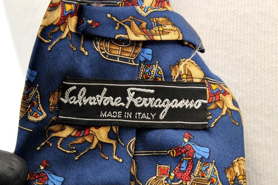 SLAVATORE FERRAGAMO 페레가모 실크100% 넥타이[MADE IN ITALY] 7