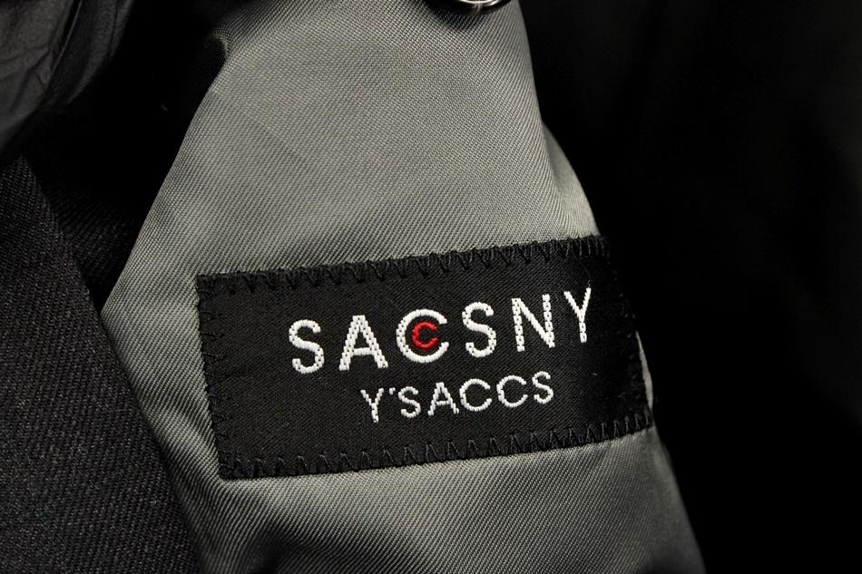 SACSNY Y'SACCS by 요지야마모토 울99% 블레이져 / 남(미세구멍) 8