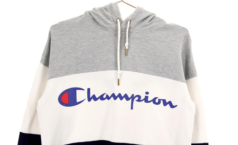 CHAMPION 챔피온 레터링 배색 후디 / 남 4