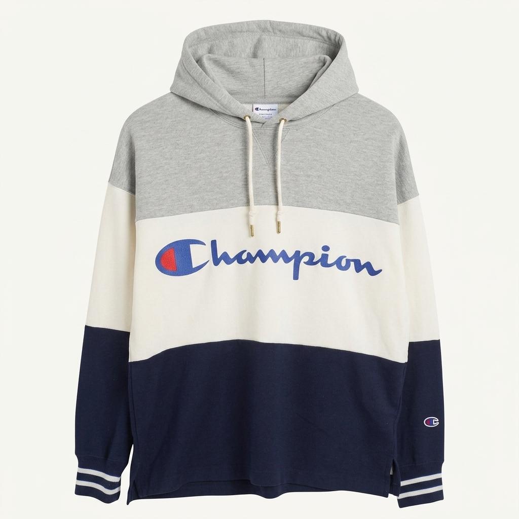 CHAMPION 챔피온 레터링 배색 후디 / 남 1
