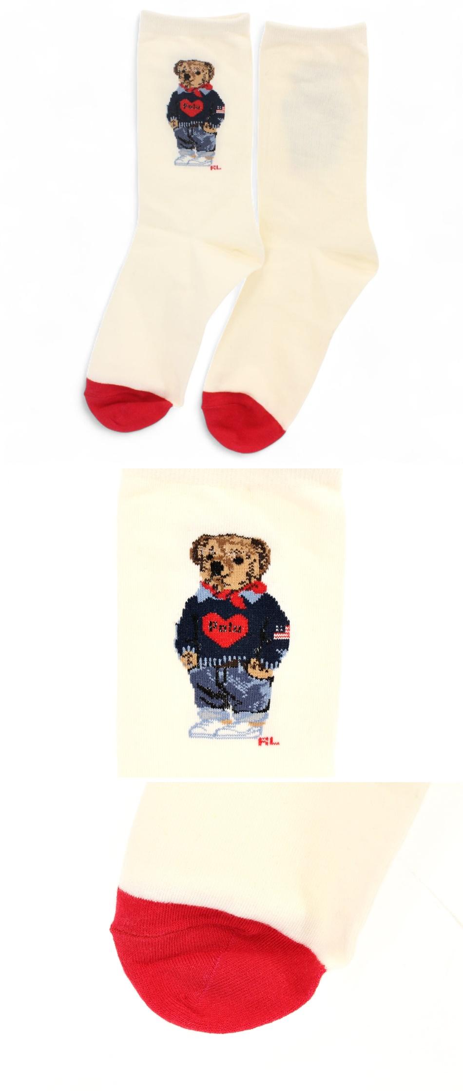 (미사용)POLO RALPHLAUREN 폴로랄프로렌 USA베어 삭스 3