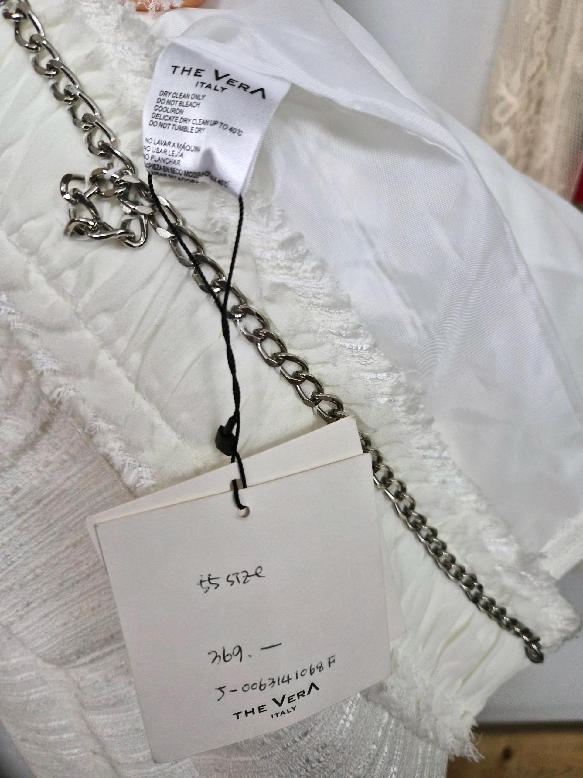 이태리 더베라 체인 트위드 자켓 4