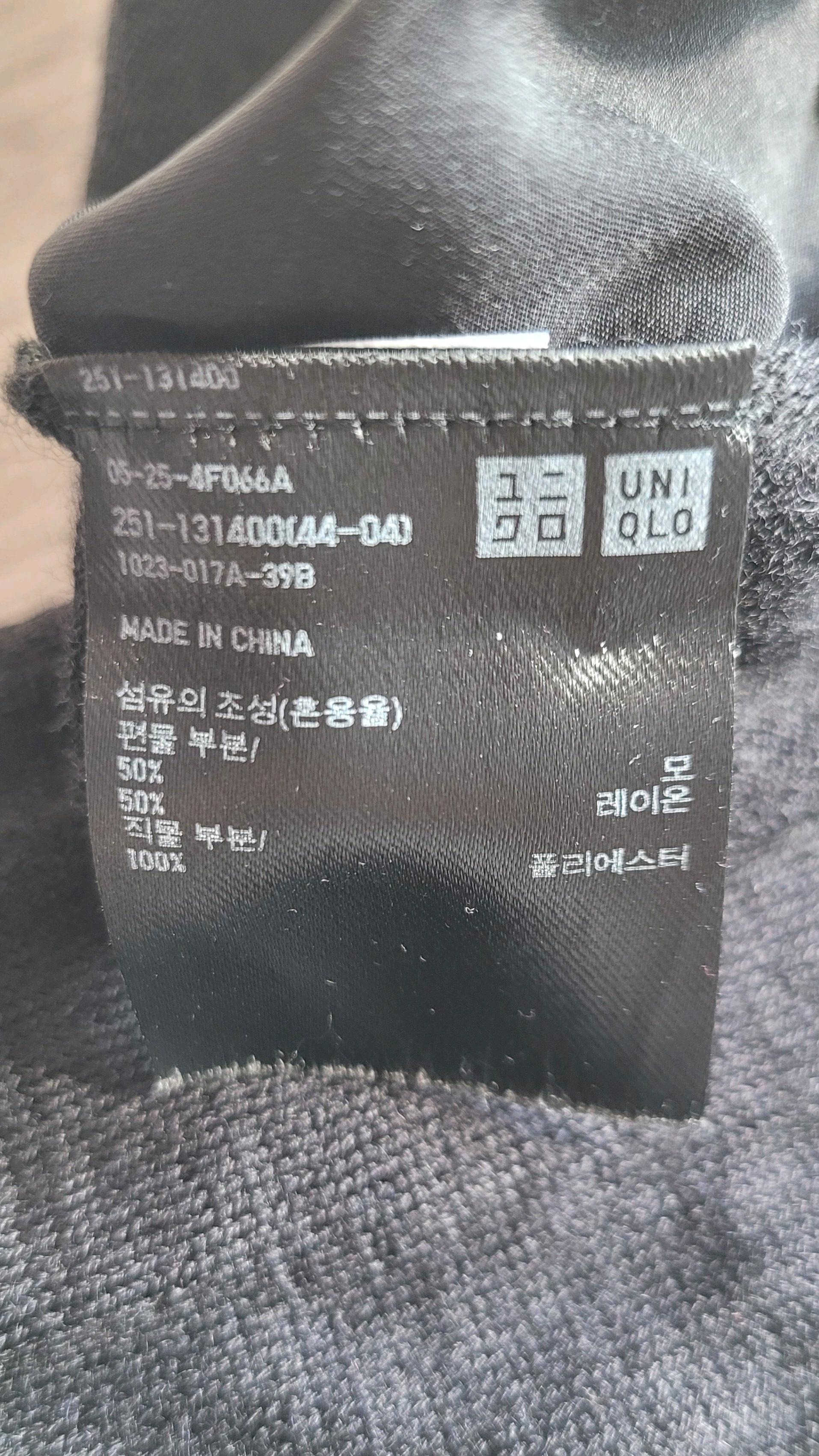 앞뒤소재다른 블랙 블라우스 니트 6