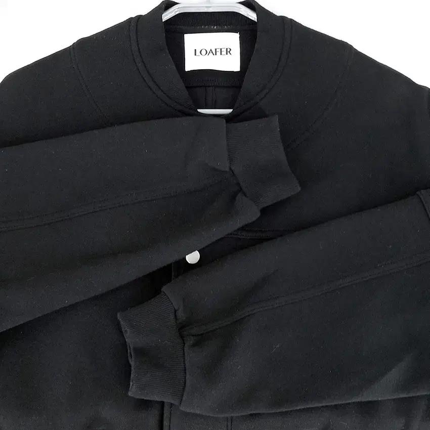 LOAFER 남성 추동 똑딱이버튼 자켓 블랙 (HU43390) 4