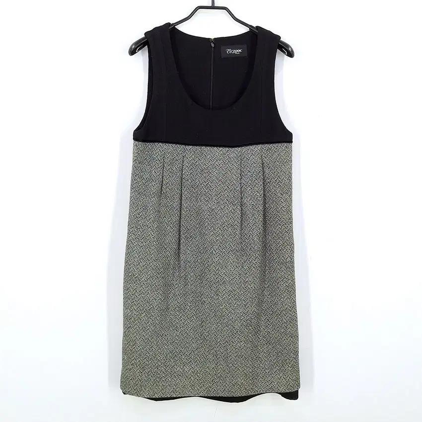 주크 여성 추동 민소매 모직 미니원피스 블랙 (HU43373) 2