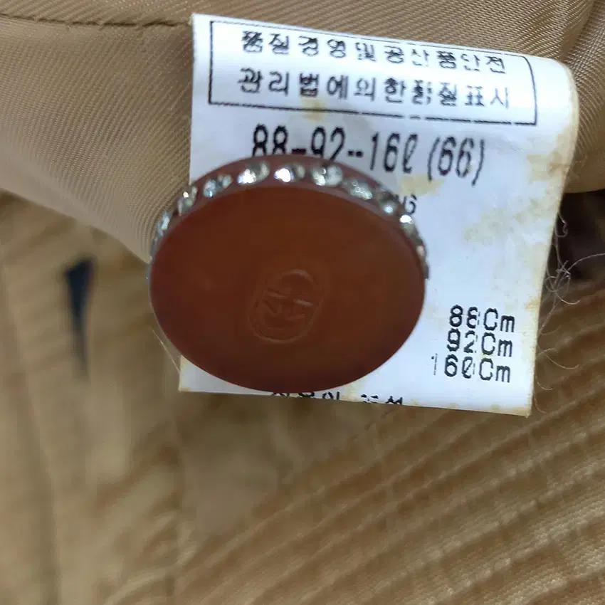씨실 여성 추동 누빔자켓 브라운66 (HU43365) 6