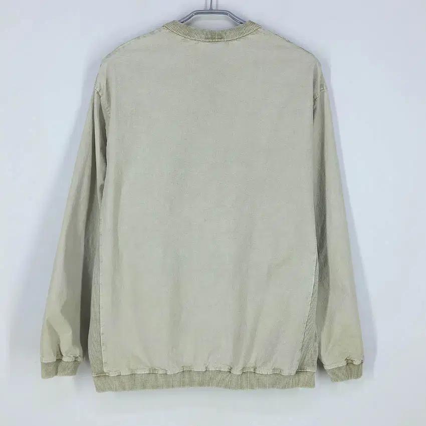 707플랜 남성 춘추 라운드긴팔티 베이지 (HU43188) 3